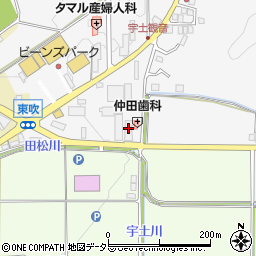 兵庫県丹波篠山市東吹340周辺の地図