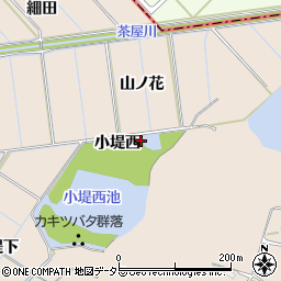 愛知県刈谷市井ケ谷町小堤西周辺の地図
