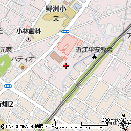 滋賀県野洲市小篠原1102周辺の地図