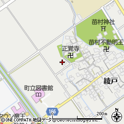 滋賀県蒲生郡竜王町綾戸1037周辺の地図