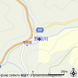愛知県豊田市野原町蓬生周辺の地図