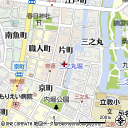 三重県桑名市片町周辺の地図