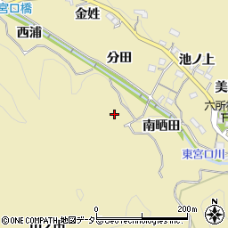 愛知県豊田市坂上町長ケ入周辺の地図