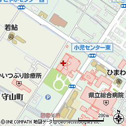 滋賀県立小児保健医療センター周辺の地図
