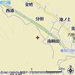 愛知県豊田市坂上町（長ケ入）周辺の地図