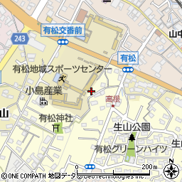 愛知県名古屋市緑区有松町大字桶狭間高根11周辺の地図
