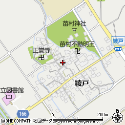 滋賀県蒲生郡竜王町綾戸484周辺の地図
