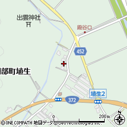 京都府南丹市園部町埴生薮ノ内周辺の地図