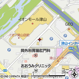 岡山県津山市河辺981周辺の地図