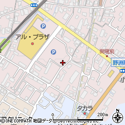 滋賀県野洲市小篠原963周辺の地図