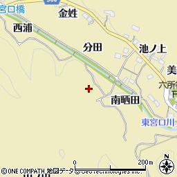 愛知県豊田市坂上町長ケ入10周辺の地図