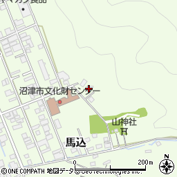 静岡県沼津市志下560-2周辺の地図