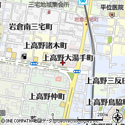 松ヶ崎社宅周辺の地図