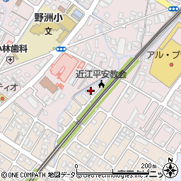 滋賀県野洲市小篠原1083周辺の地図