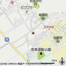 滋賀県東近江市石塔町70周辺の地図