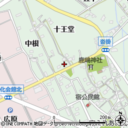 愛知県豊明市沓掛町森浦35周辺の地図