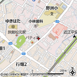 滋賀県野洲市小篠原1114周辺の地図