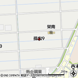 愛知県弥富市操出9丁目周辺の地図