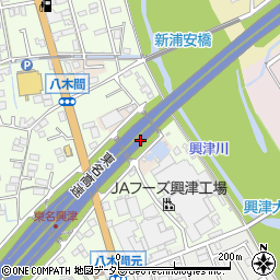 静岡県静岡市清水区谷津町周辺の地図