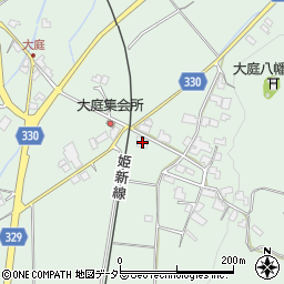 岡山県真庭市大庭312周辺の地図