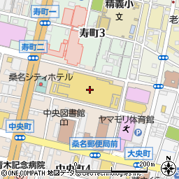日本一アピタ桑名店周辺の地図