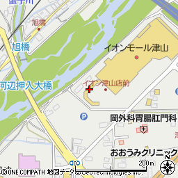 岡山県津山市河辺1004周辺の地図