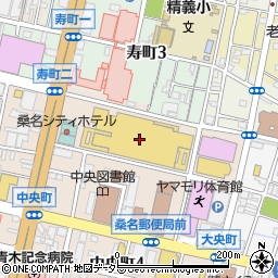 三菱ＵＦＪ銀行アピタ桑名店 ＡＴＭ周辺の地図