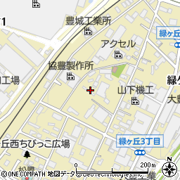 三恵電気有限会社　豊田営業所周辺の地図