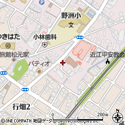 滋賀県野洲市小篠原1109周辺の地図