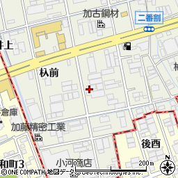 牧井ステンレス株式会社　名古屋営業所周辺の地図