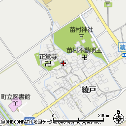 滋賀県蒲生郡竜王町綾戸486周辺の地図