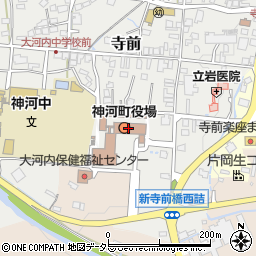 兵庫県神河町（神崎郡）周辺の地図
