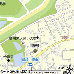 愛知県豊明市間米町鶴根周辺の地図
