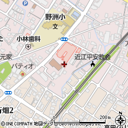 滋賀県野洲市小篠原1101周辺の地図