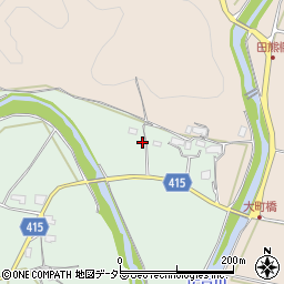 岡山県津山市福井25周辺の地図