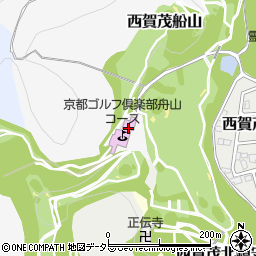 京都ゴルフ倶楽部舟山コース周辺の地図