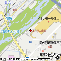 岡山県津山市河辺1003周辺の地図