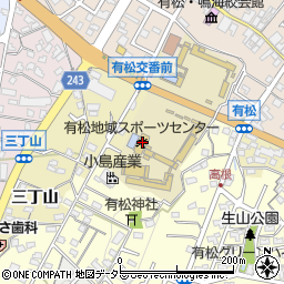 愛知県名古屋市緑区有松町大字桶狭間高根257周辺の地図