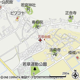 滋賀県東近江市石塔町47周辺の地図
