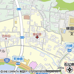 東松原周辺の地図