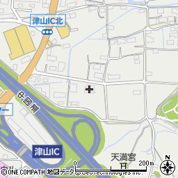 株式会社伊藤園　津山営業所周辺の地図