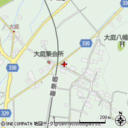 岡山県真庭市大庭319周辺の地図