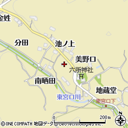 愛知県豊田市坂上町判行前周辺の地図
