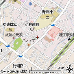 滋賀県野洲市小篠原1113周辺の地図