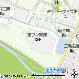 株式会社日本陸送　東員営業所周辺の地図