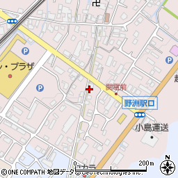 滋賀県野洲市小篠原893周辺の地図