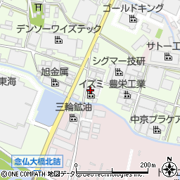 三重県員弁郡東員町瀬古泉1509周辺の地図