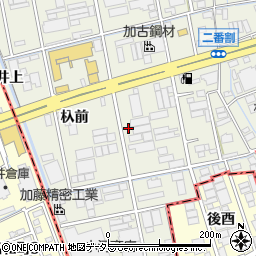 中島鋼材株式会社周辺の地図