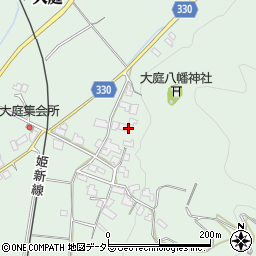 岡山県真庭市大庭161周辺の地図