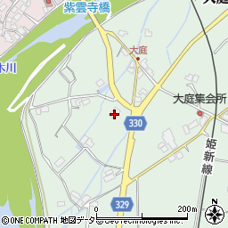 岡山県真庭市大庭533周辺の地図